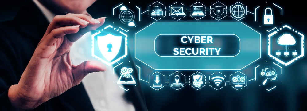 Cyber security banner.