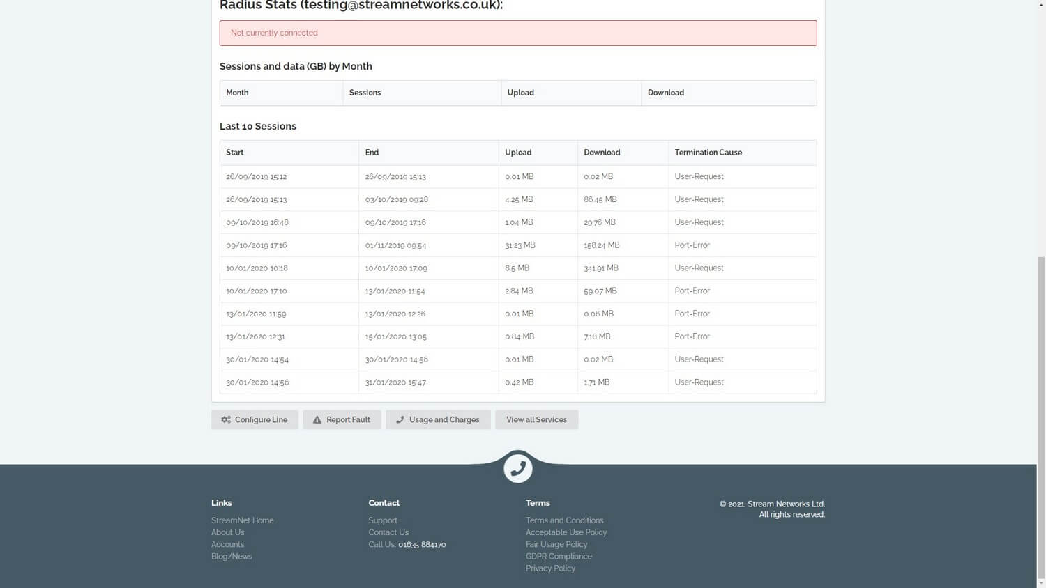 Configure Line