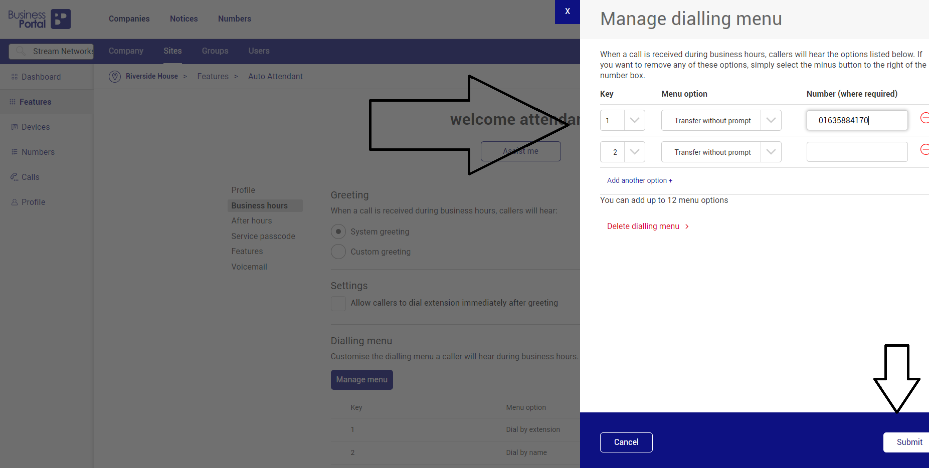 How To Create An Auto Attendant BT Cloud Voice
